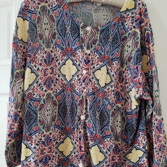 Subdued Garnet Hill Sweater/Top - Picture 1 of 2